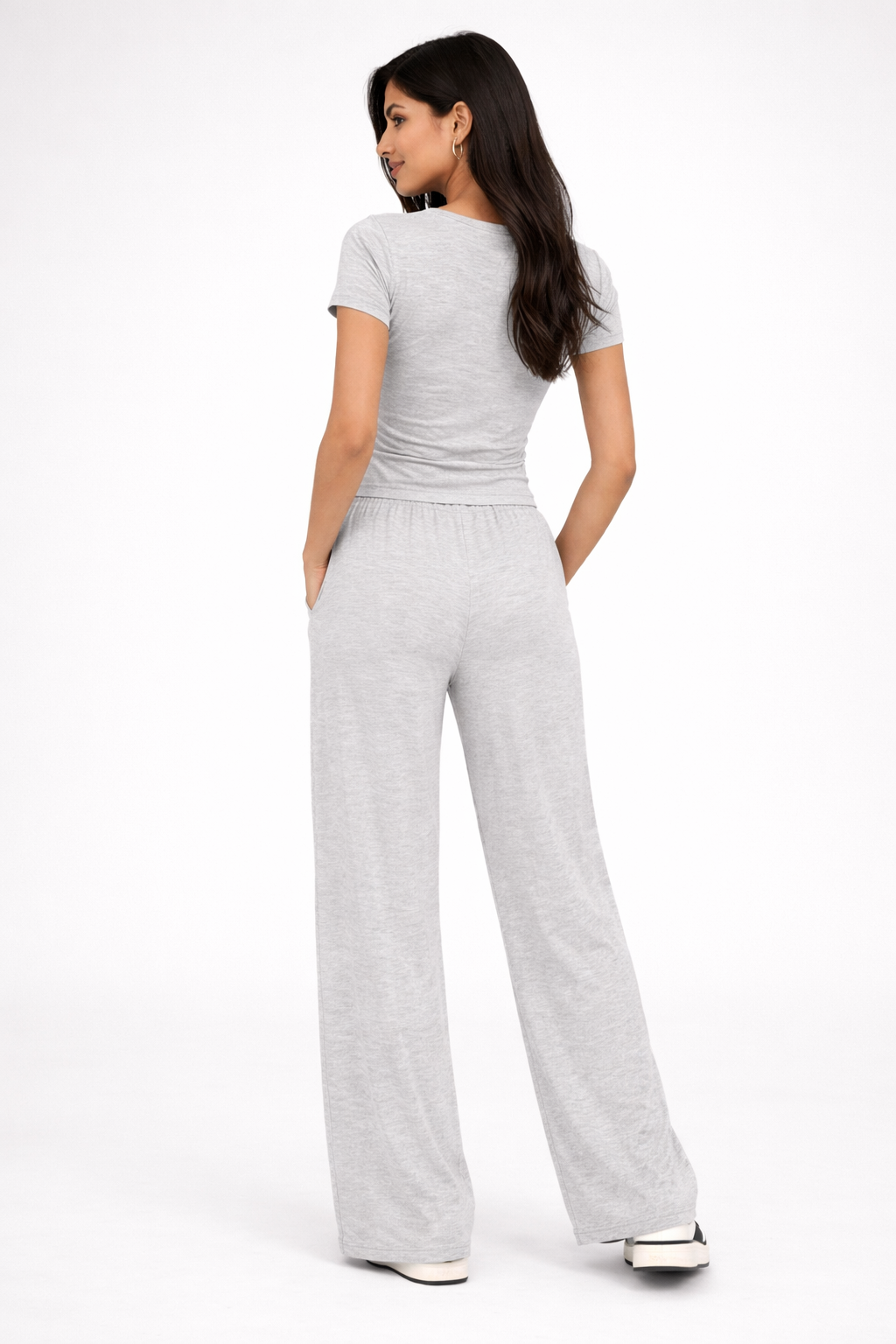Heather Grey Elevated Lounge Co-ord