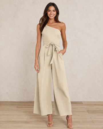 The 'Sloane' One-Shoulder Jumpsuit