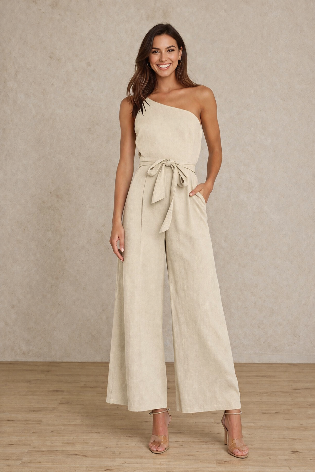 The 'Sloane' One-Shoulder Jumpsuit