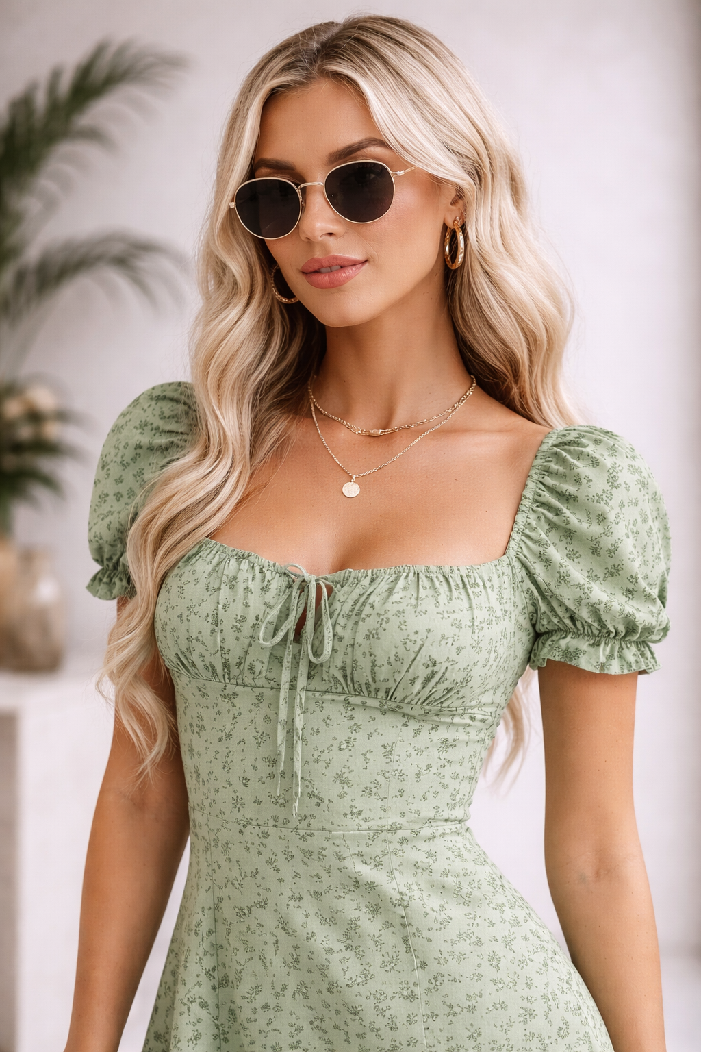 The Juliet Sage Floral Midi