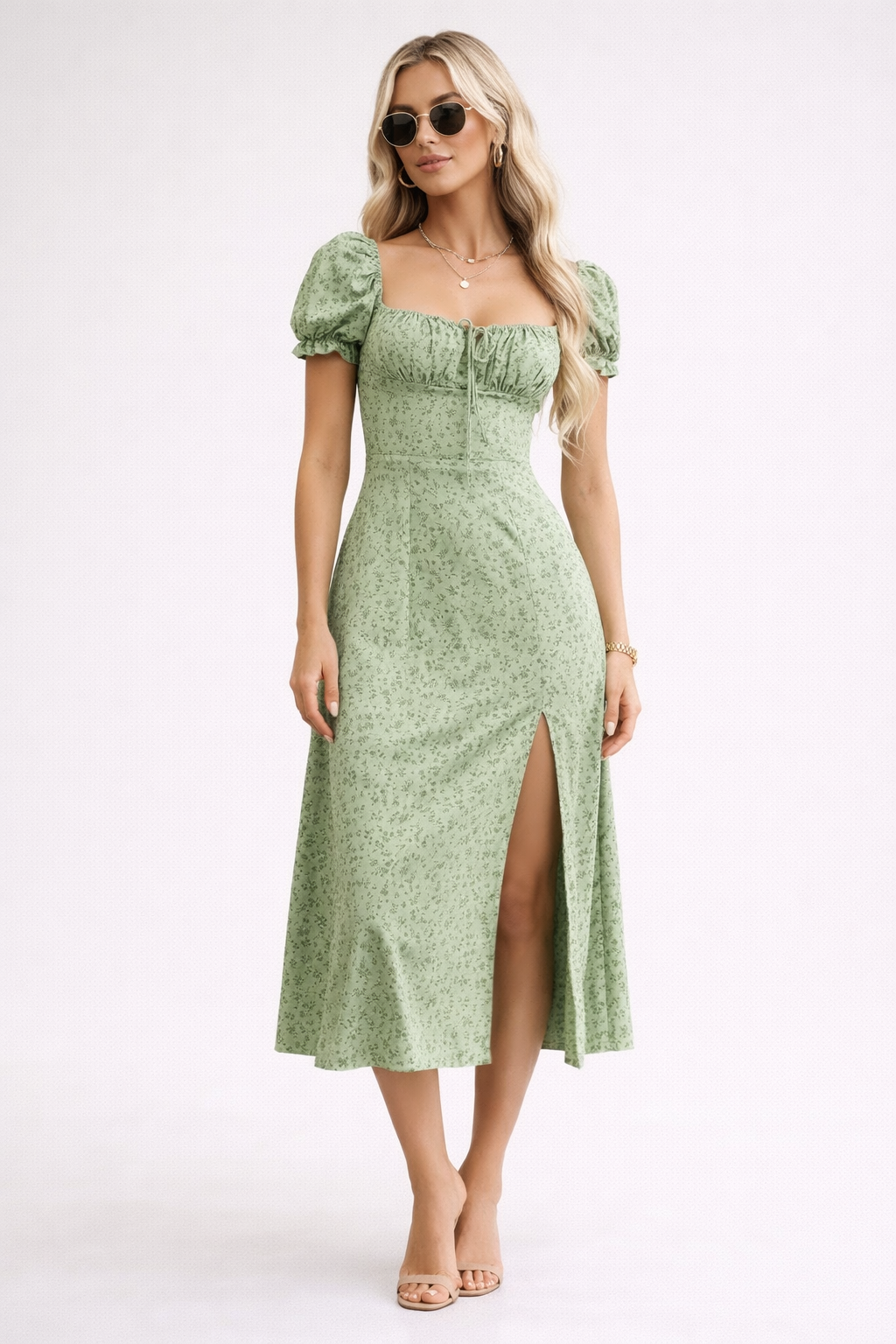 The Juliet Sage Floral Midi