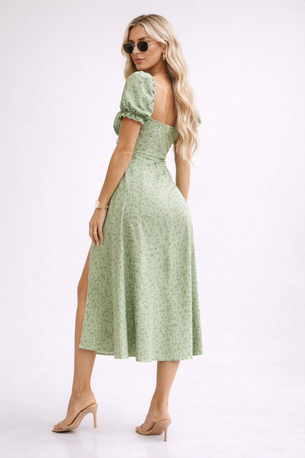 The Juliet Sage Floral Midi
