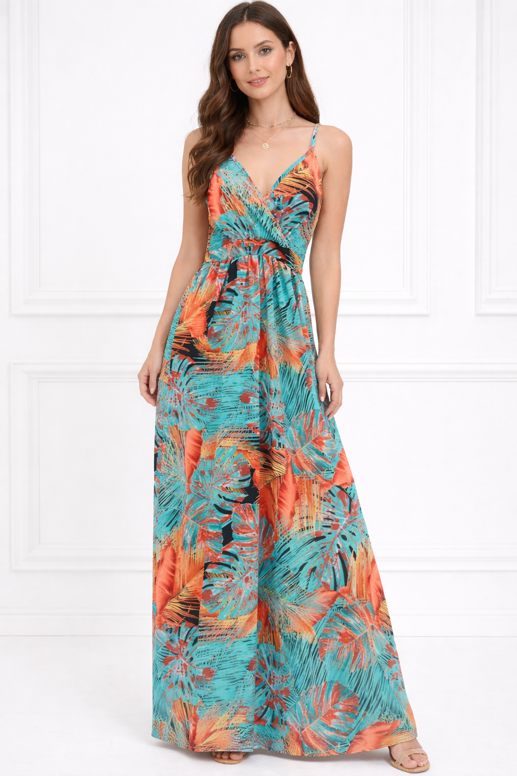 The Rio Tropical Print Maxi