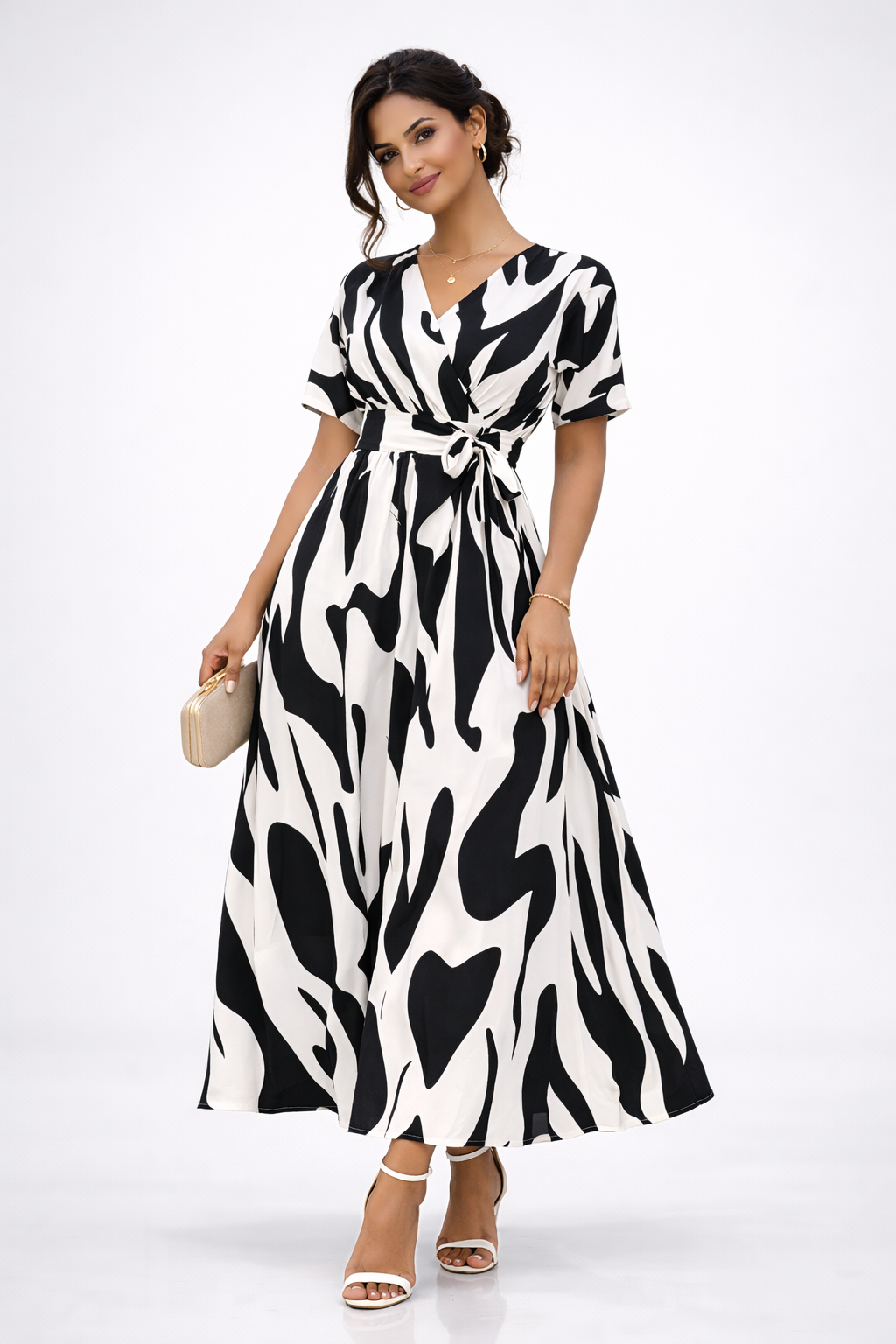 The Zendaya Abstract Midi