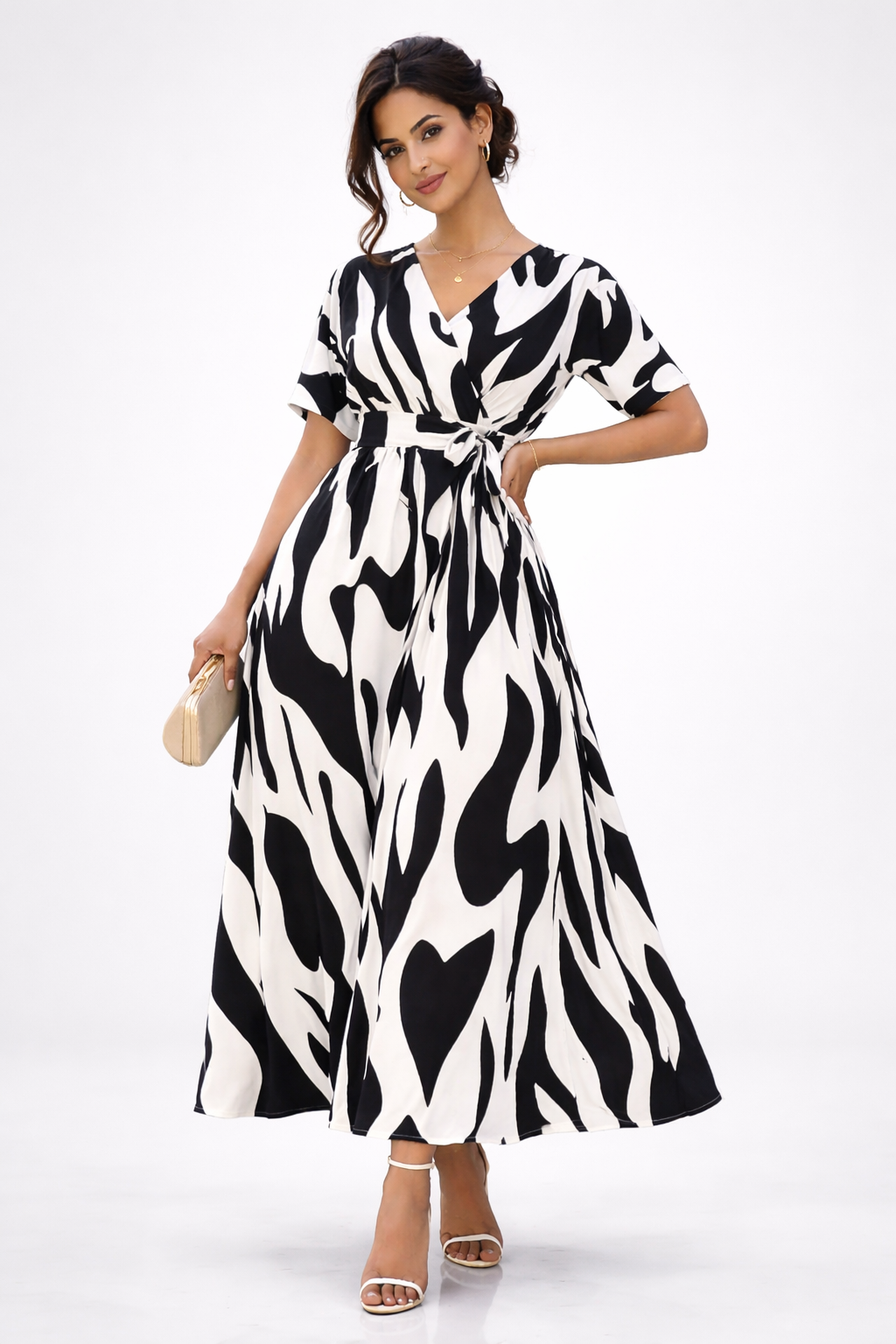 The Zendaya Abstract Midi