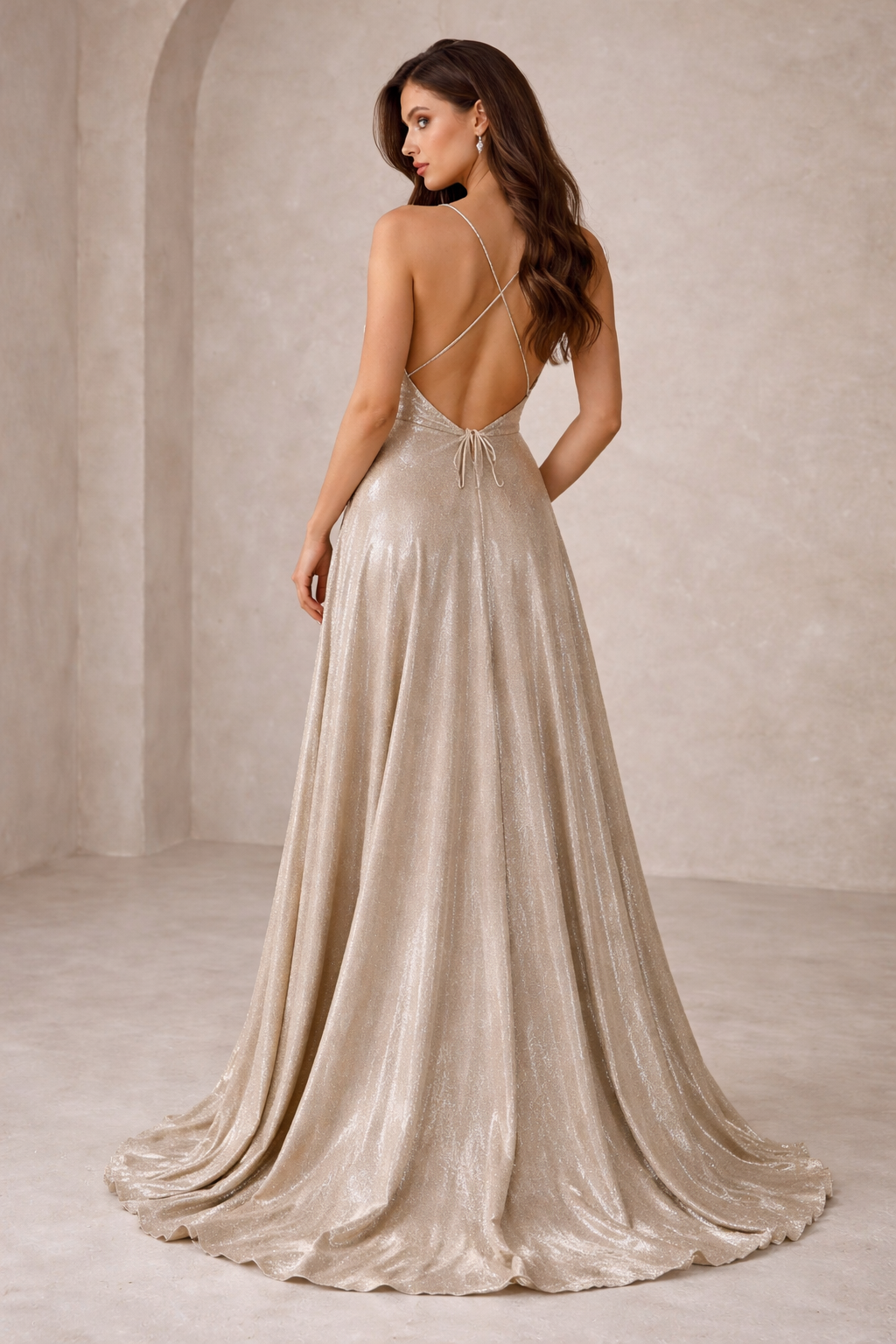 The Aurelia Shimmer Gown