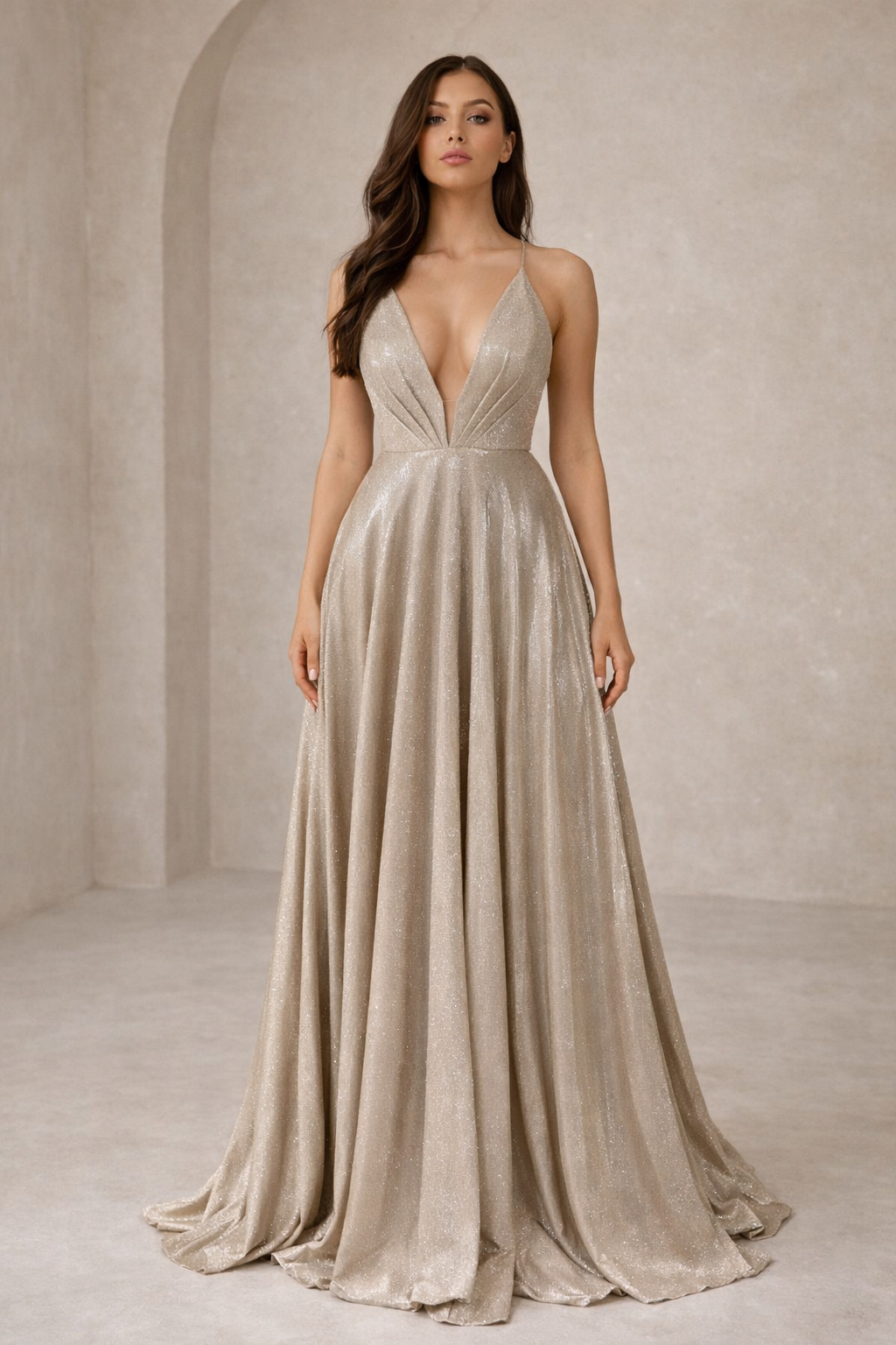 The Aurelia Shimmer Gown