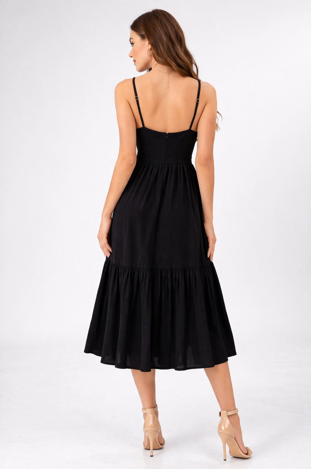 The Willow Embroidered Midi