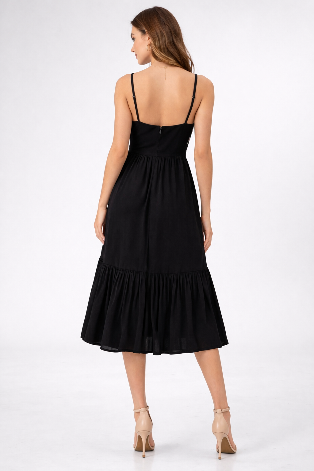 The Willow Embroidered Midi