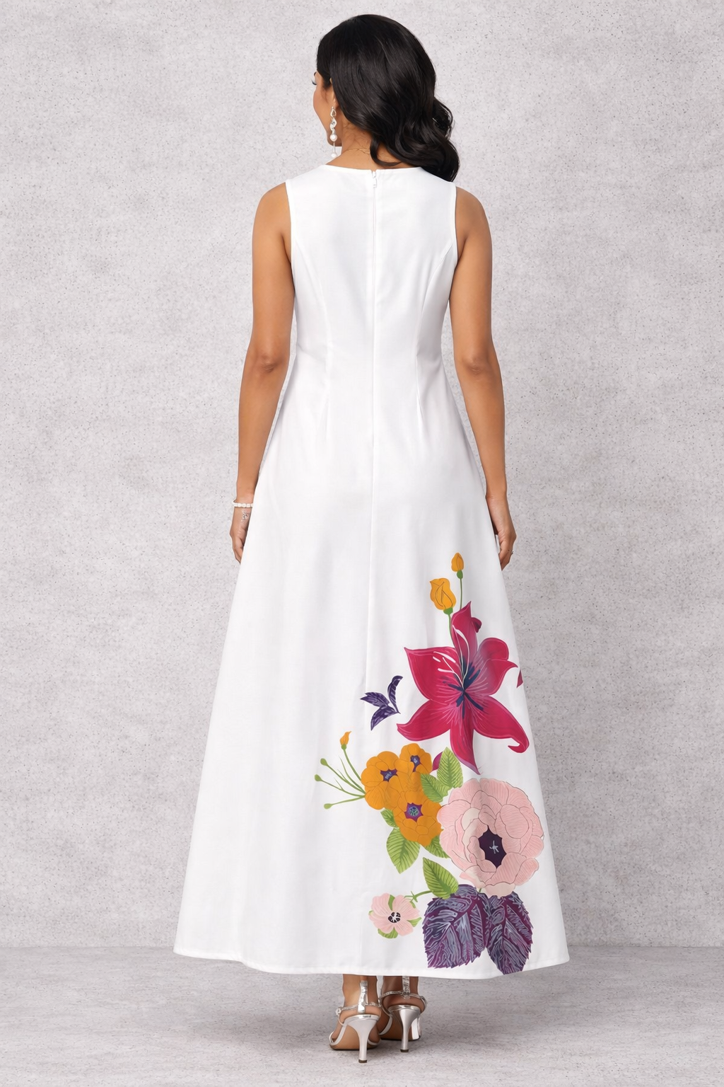 The Flora Statement Maxi Dress