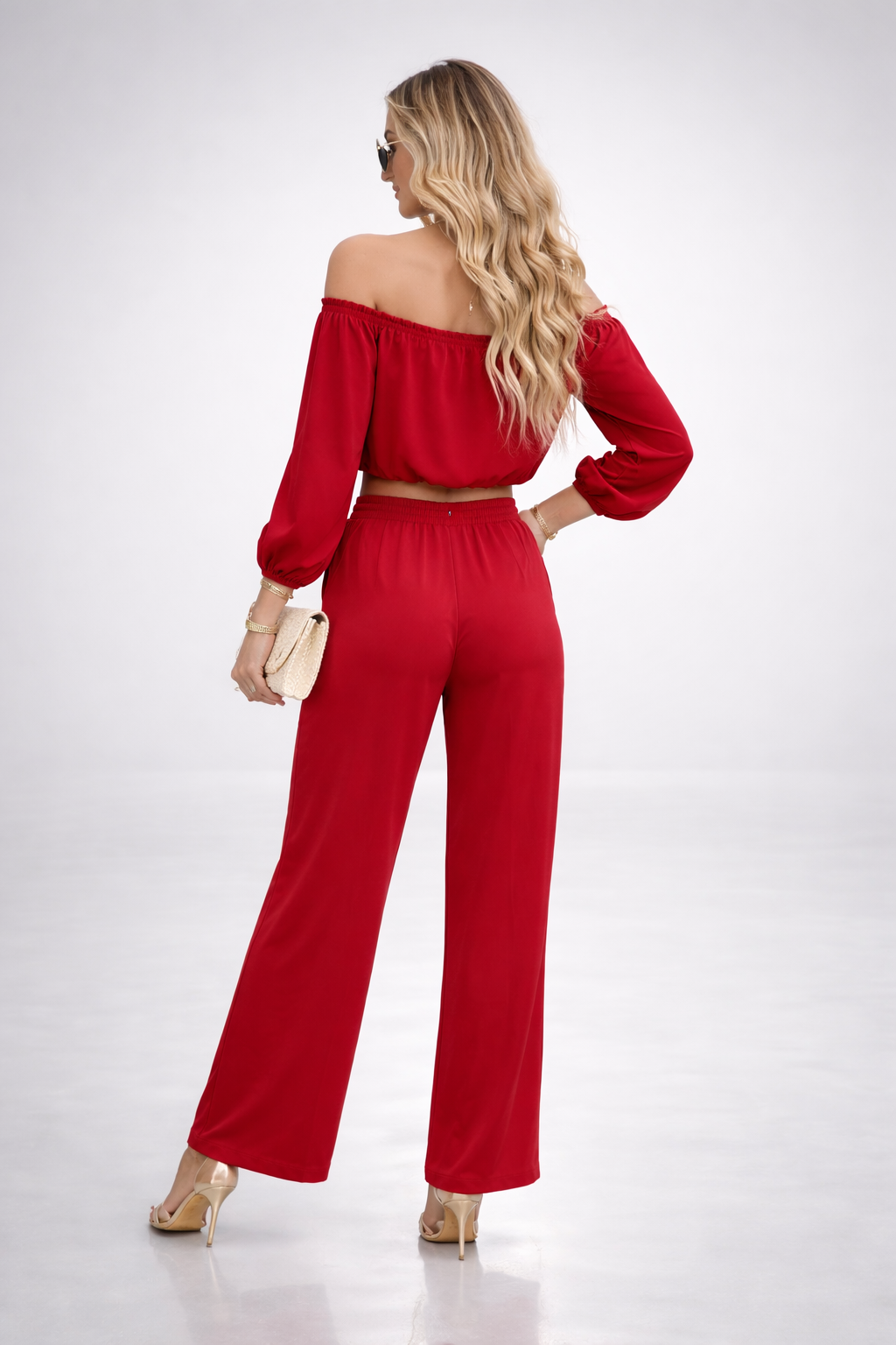 Crimson Bardot Lounge Co-ord Set