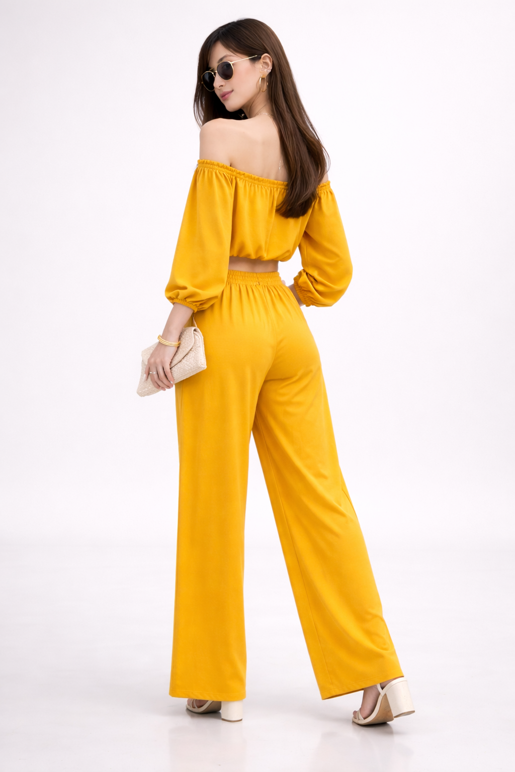 Marigold Bardot Lounge Co-ord Set