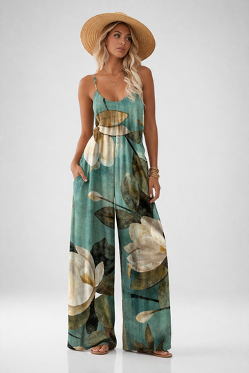 The Isla Floral Jumpsuit