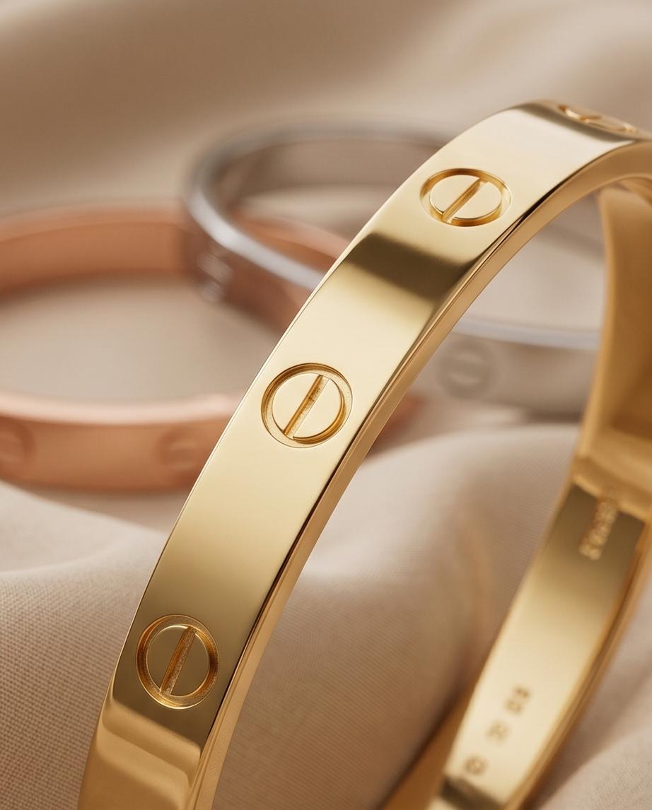Modern stacked bangle bracelets