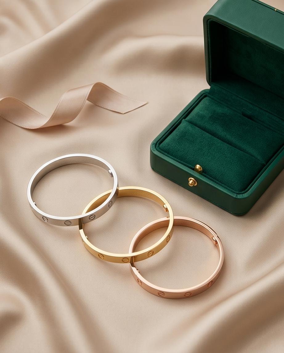 Modern stacked bangle bracelets