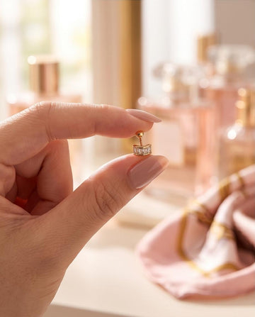 Little_ Small_ Tiny Gold Pavé Cartilage Ear Cuff – Minimalist Luxury Design